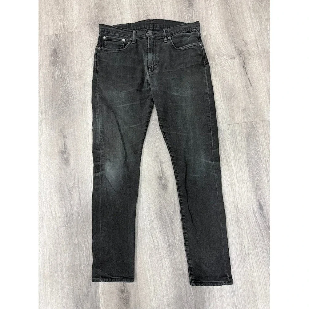 Levis 512 Jeans Mens 32x32 (30) Black‎ Slim Tapered Stretch Denim Casual Pants